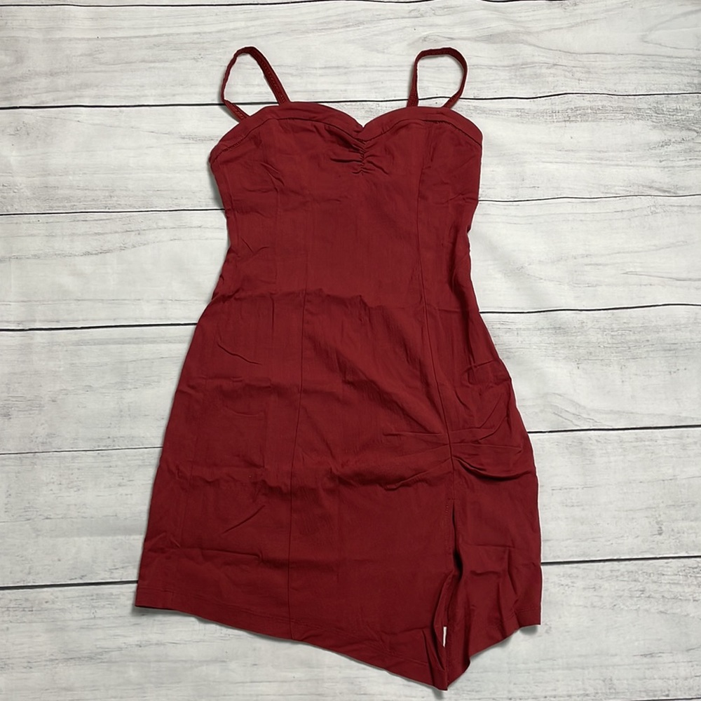 Free people Intimately Red Monroe Mini Dress